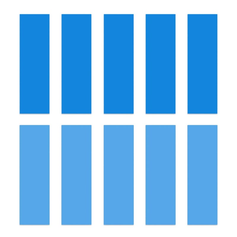 GLOTRENDS [10 Packs] GLOTRENDS M.2 Thermal Pad Fit for M.2 SSD, Fit for NVMe SSD, Fit for PS5 SSD, Fit for 2280 M.2 Heatsink, etc. - Image 1
